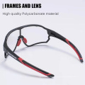 Outdoor Sand-Proof Bicycle Sports Equipment Riding Glasses Polarized Color-Changing Myopia Frame for Men and Women